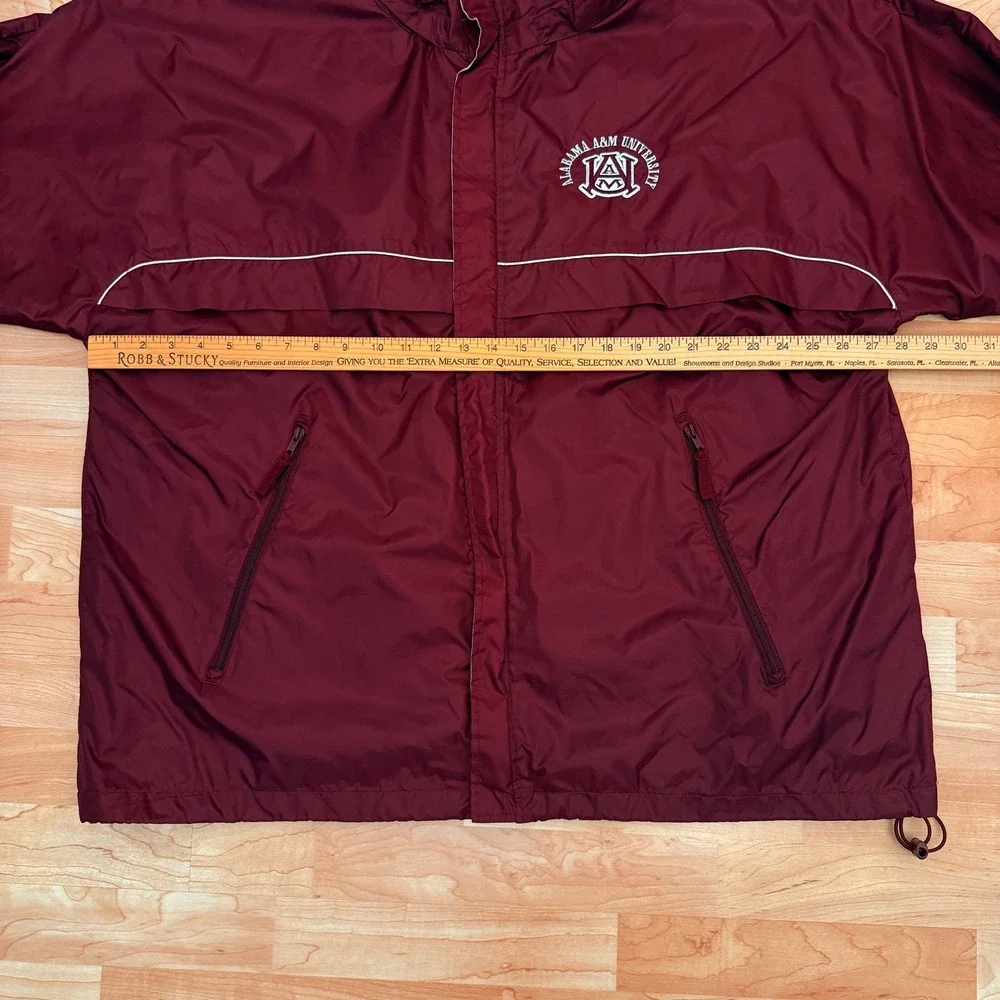 BT Player Alabama A&M University Windbreaker Jacket Maroon Mens XXL